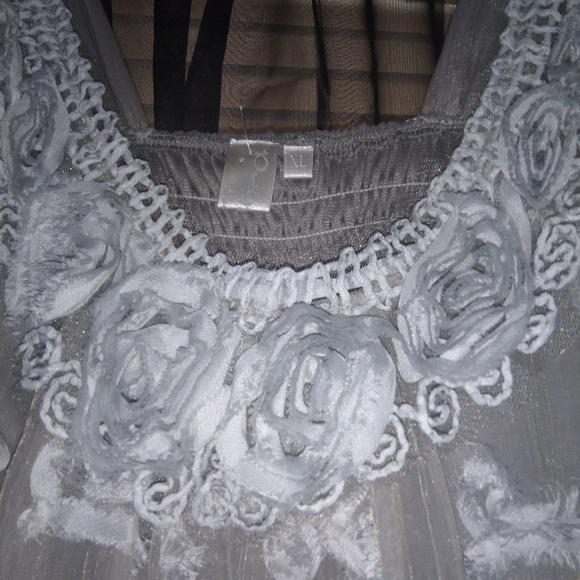 Beautiful XL grey boutique shirt - Picture 2 of 2